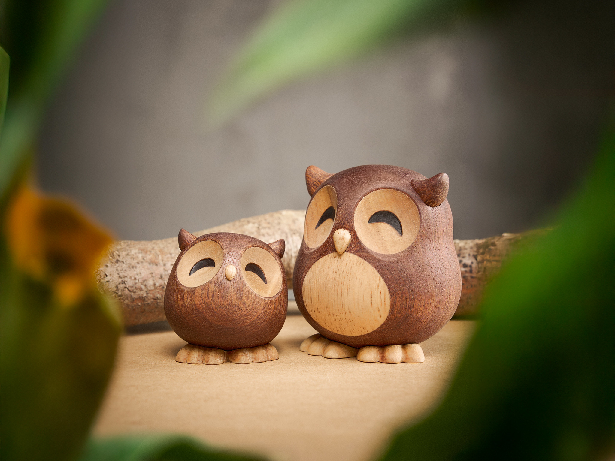 Sofia og Villum den lille Ugle og store ugle